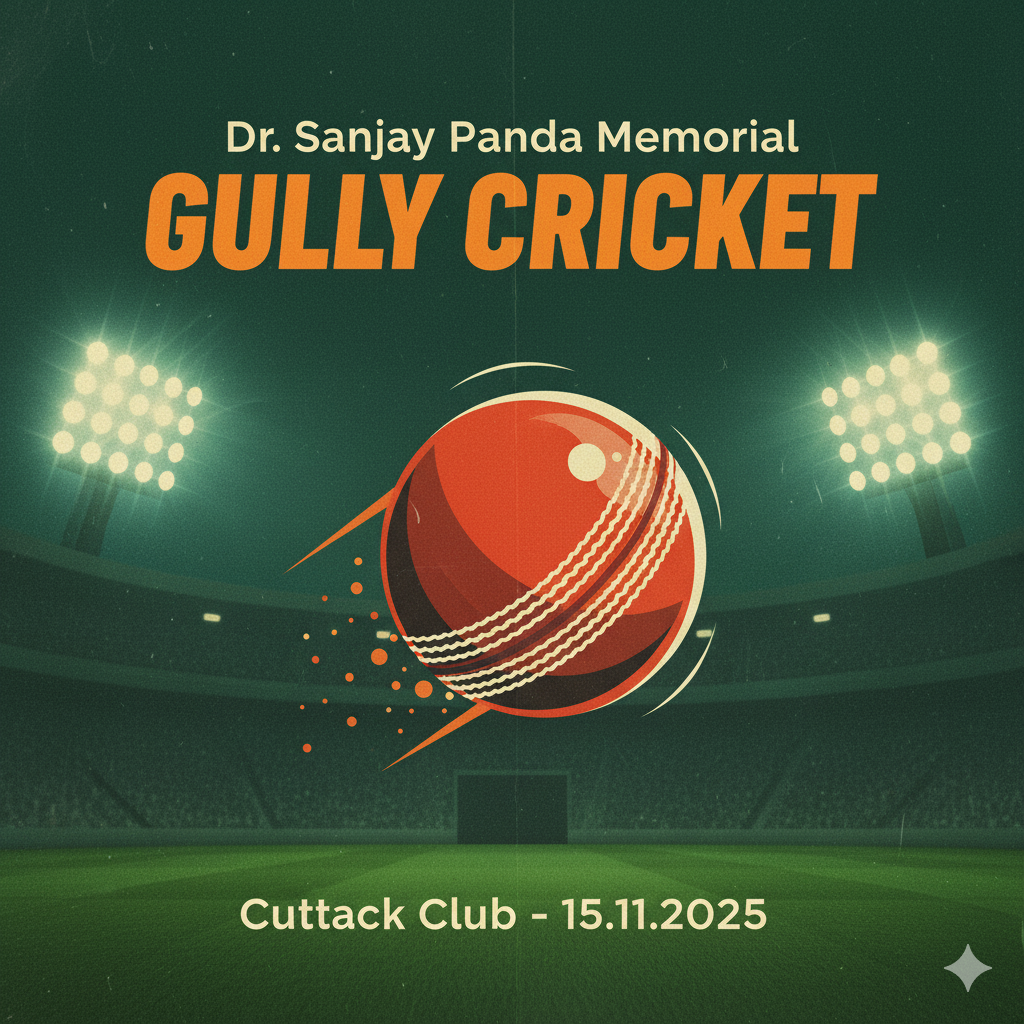 Dr sanjay panda Memorial Gully cricket